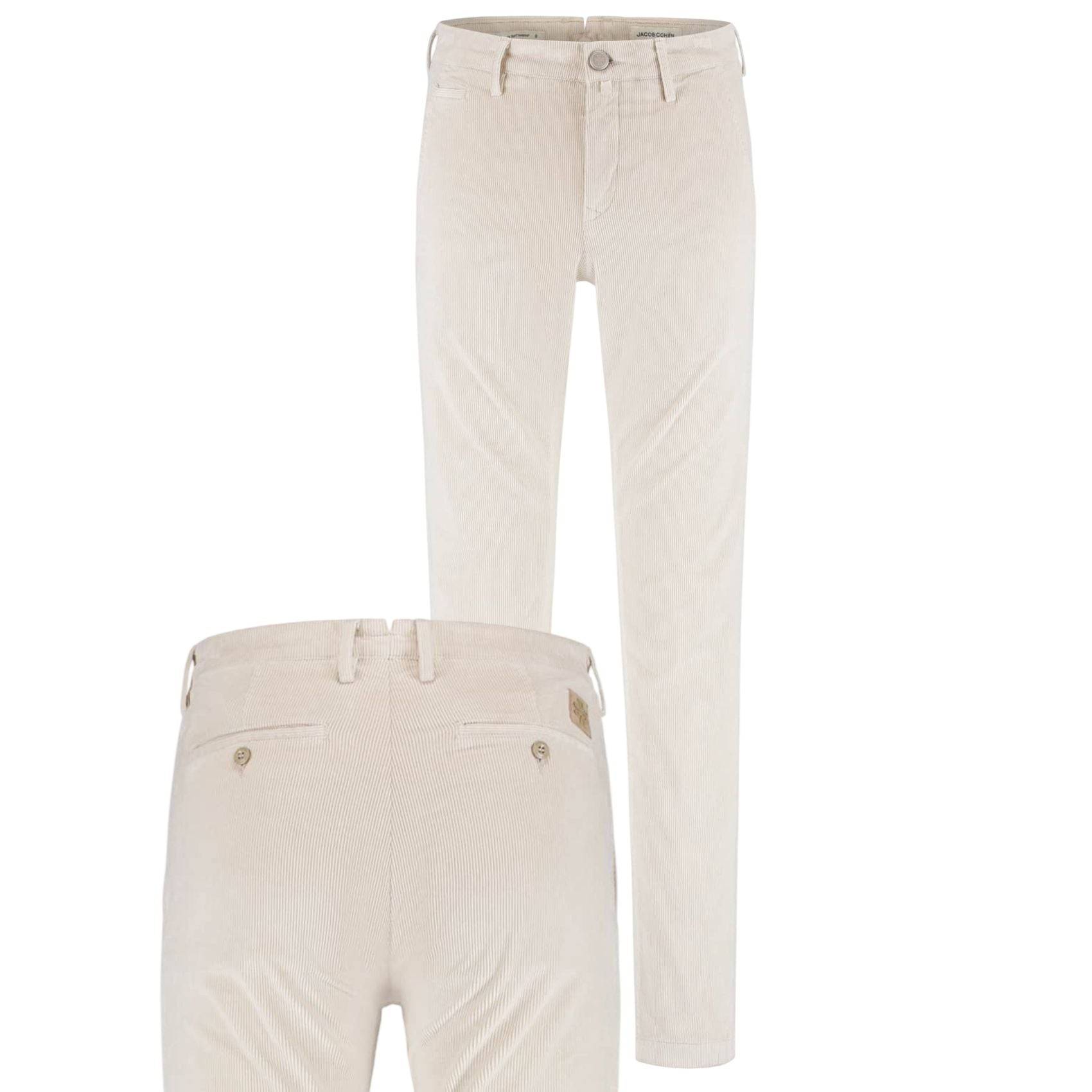 Jacob Cohën Bobby Corduroy Chino A83 Off White