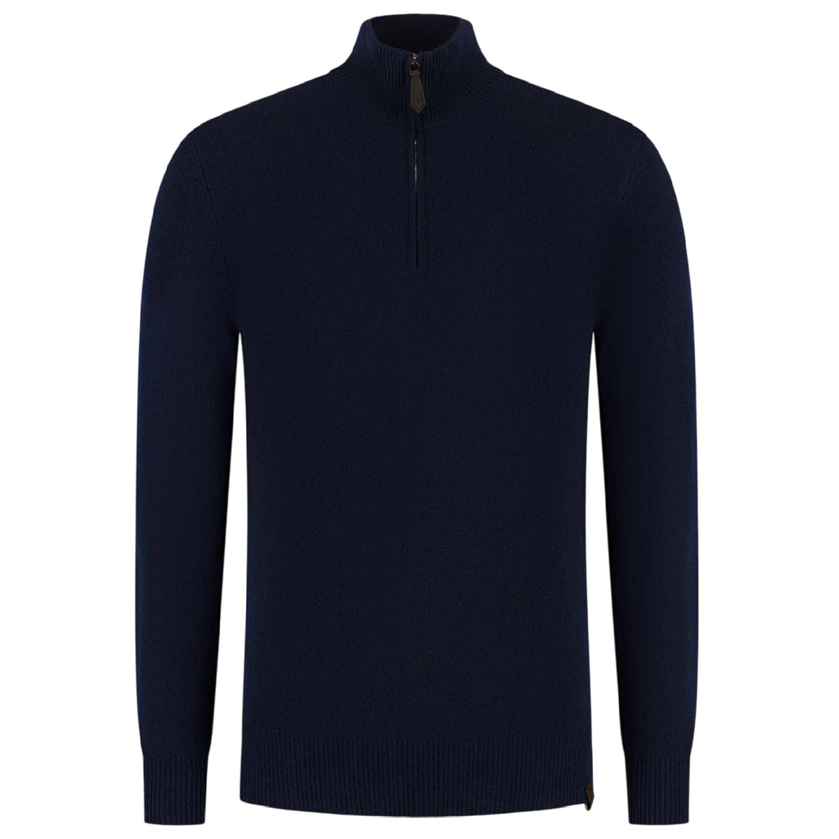 Jacob Cohën Half-Zip Sweater Donker Blauw