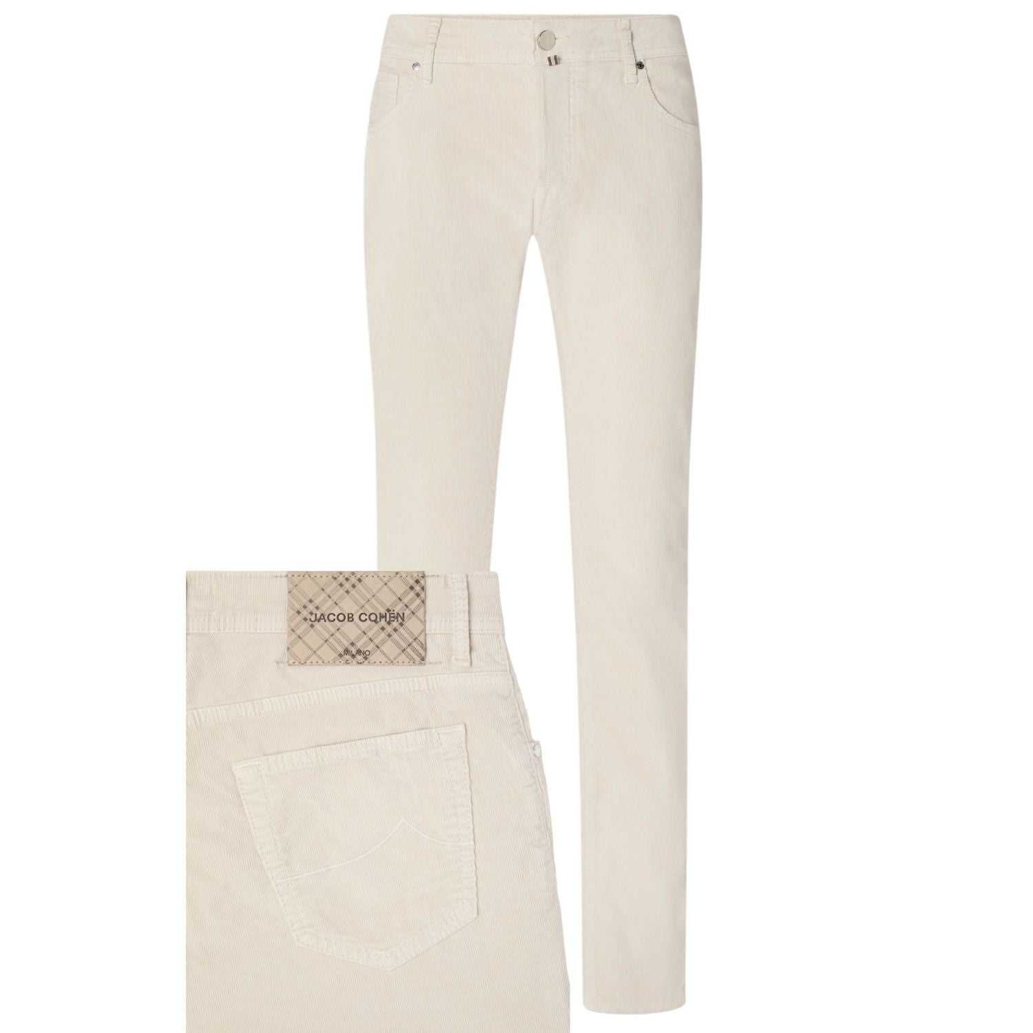 Jacob Cohën Nick Super Slim Jeans A83 Off White