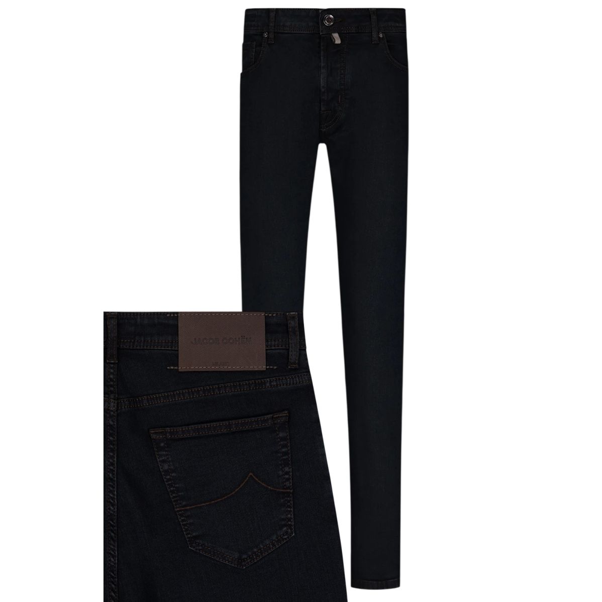 Jacob Cohën Nick Super Slim Jeans 100D Donker Blauw