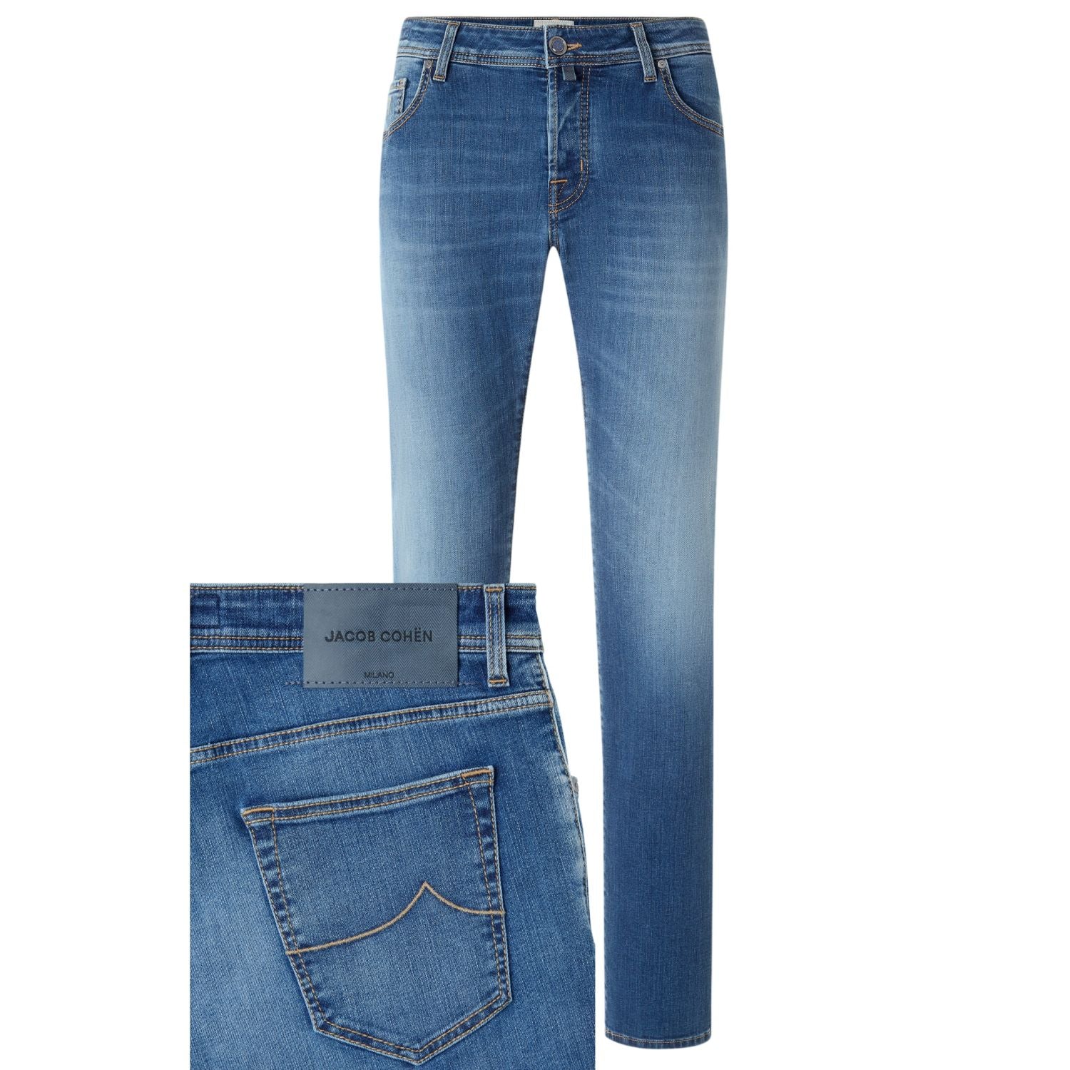 Jacob Cohën Nick Super Slim Jeans 300D Licht Blauw