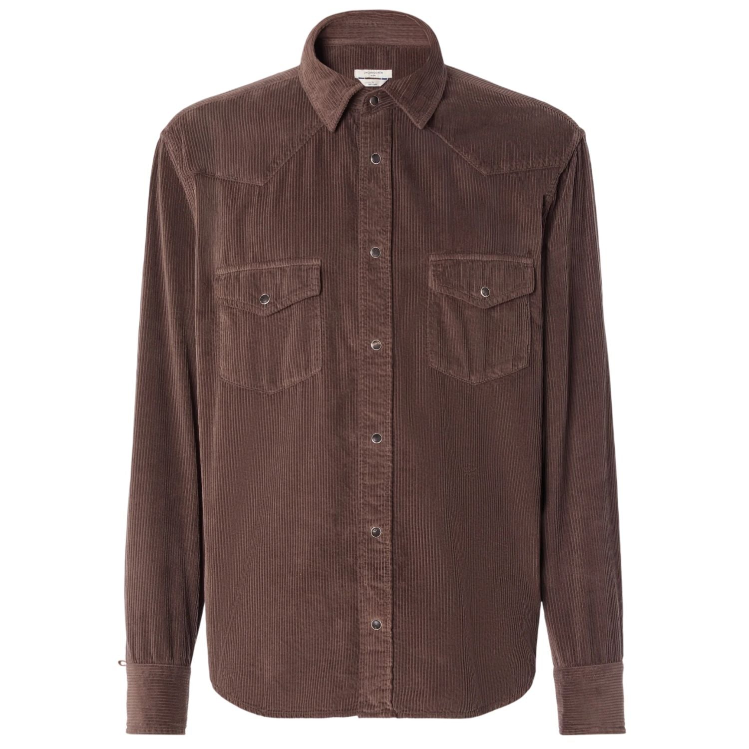 Jacob Cohën Western Overhemd Bruin