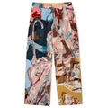 KidSuper Studios Jacquarded Paintings Double Pleated Broek Meerkleurig