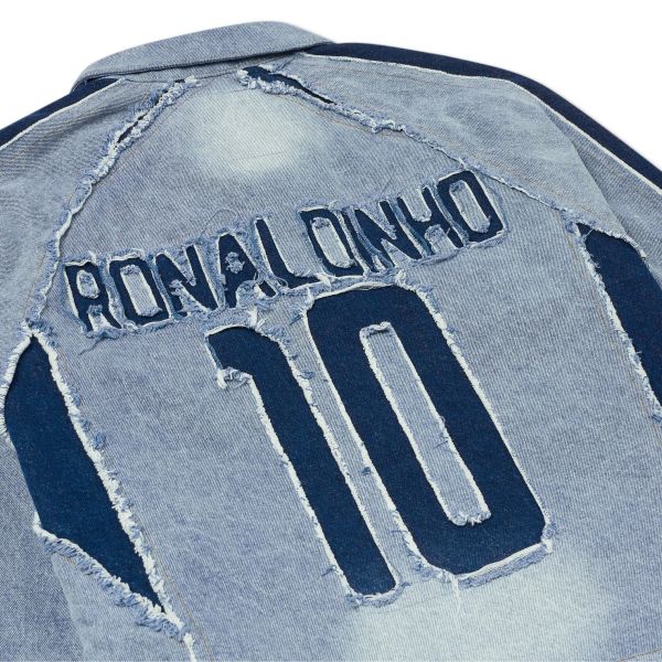 KidSuper Studios X Ronaldinho Spijkerjas Blauw