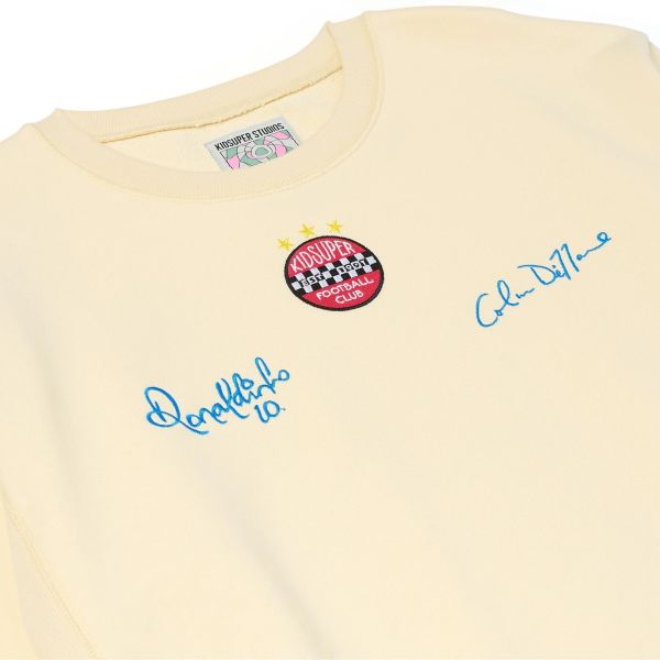 KidSuper Studios X Ronaldinho Sweater Off White