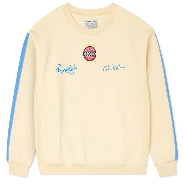 KidSuper Studios X Ronaldinho Sweater Off White