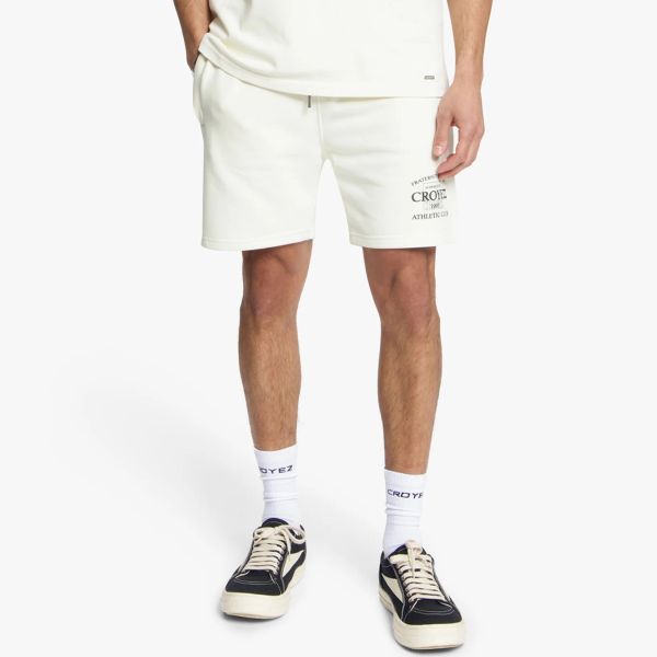Croyez Overlay Fraternité Korte Broek Off White