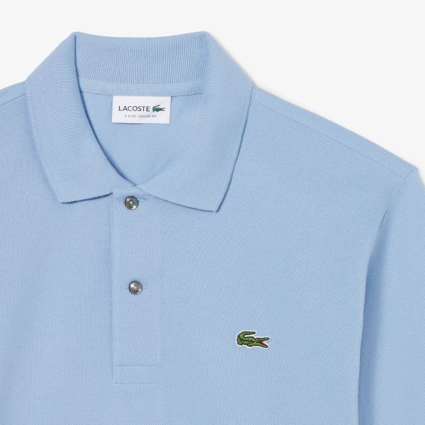 Lacoste Classic Fit Polo Licht Blauw