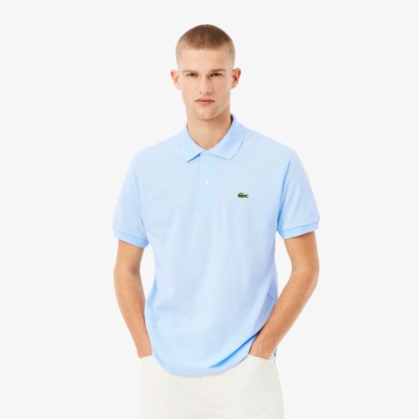 Lacoste Classic Fit Polo Licht Blauw