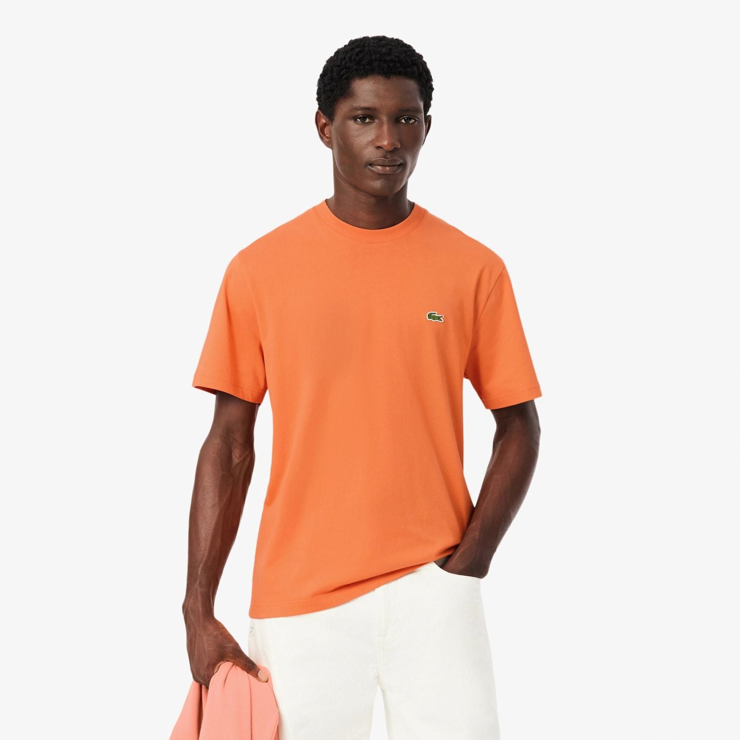 Lacoste Classic Fit T-shirt Oranje