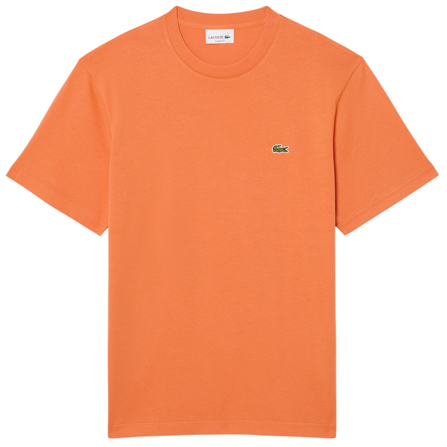 Lacoste Classic Fit T-shirt Oranje
