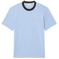 Lacoste Color-Blocked Croc T-shirt Licht Blauw