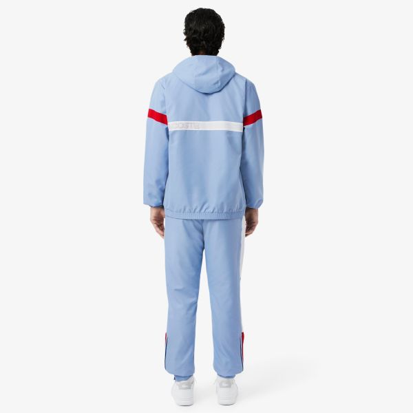 Lacoste Colourblock Trainingspak Licht Blauw