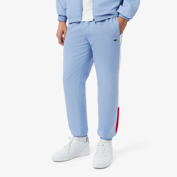Lacoste Colourblock Trainingspak Licht Blauw