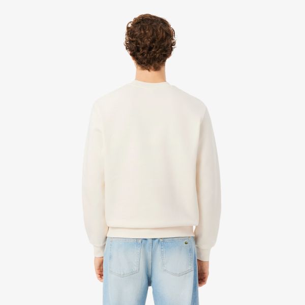 Lacoste Crewneck Sweater Off White