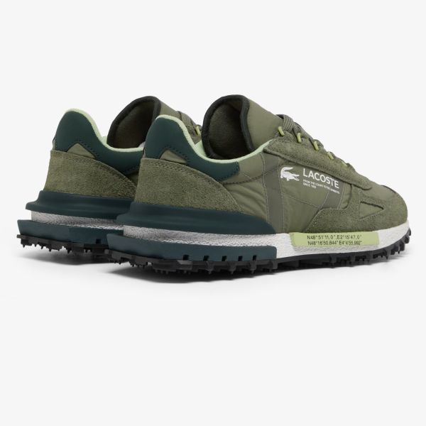 Lacoste Elite Active Sneaker Donker Groen