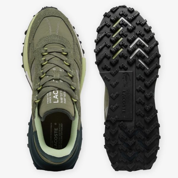 Lacoste Elite Active Sneaker Donker Groen