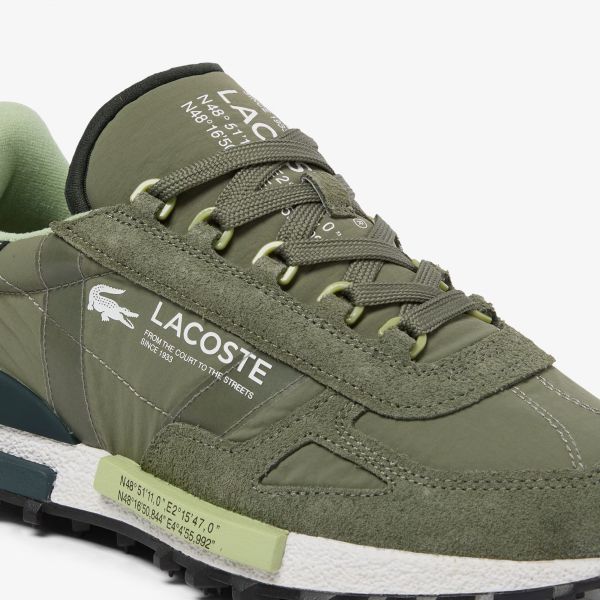 Lacoste Elite Active Sneaker Donker Groen