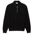 Lacoste Half Zip Collar Sweater Zwart