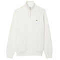 Lacoste Half Zip Sweater Off White