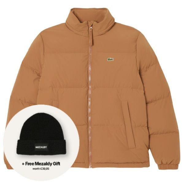 Lacoste Hooded Down Puffer Bruin