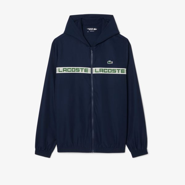 Lacoste Logo Stripe Trainingspak Navy