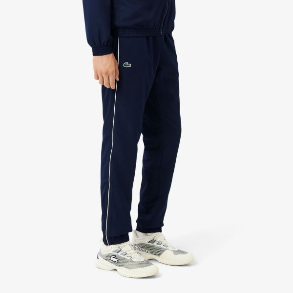 Lacoste Logo Stripe Trainingspak Navy