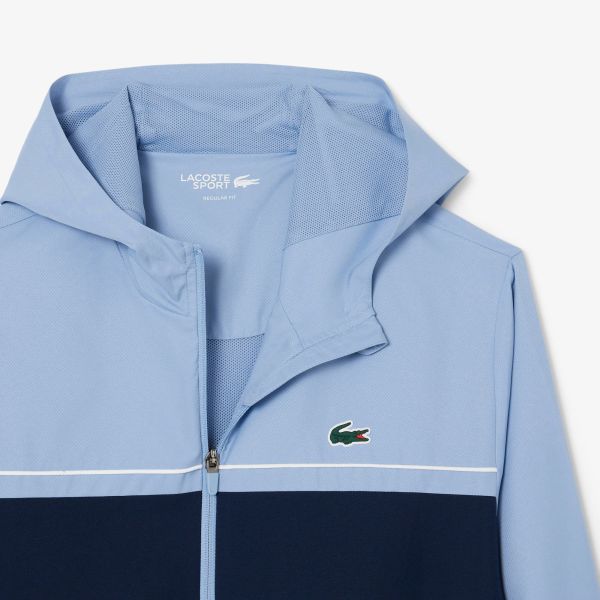 Lacoste Monogram Trainingspak Licht Blauw