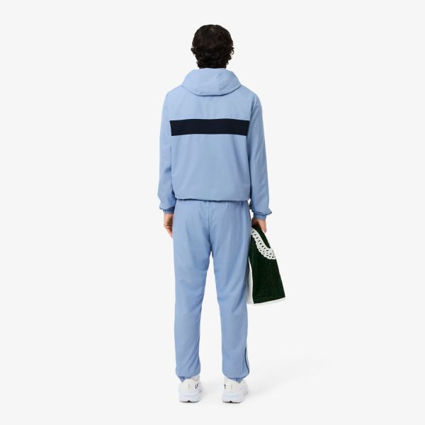 Lacoste Monogram Trainingspak Licht Blauw