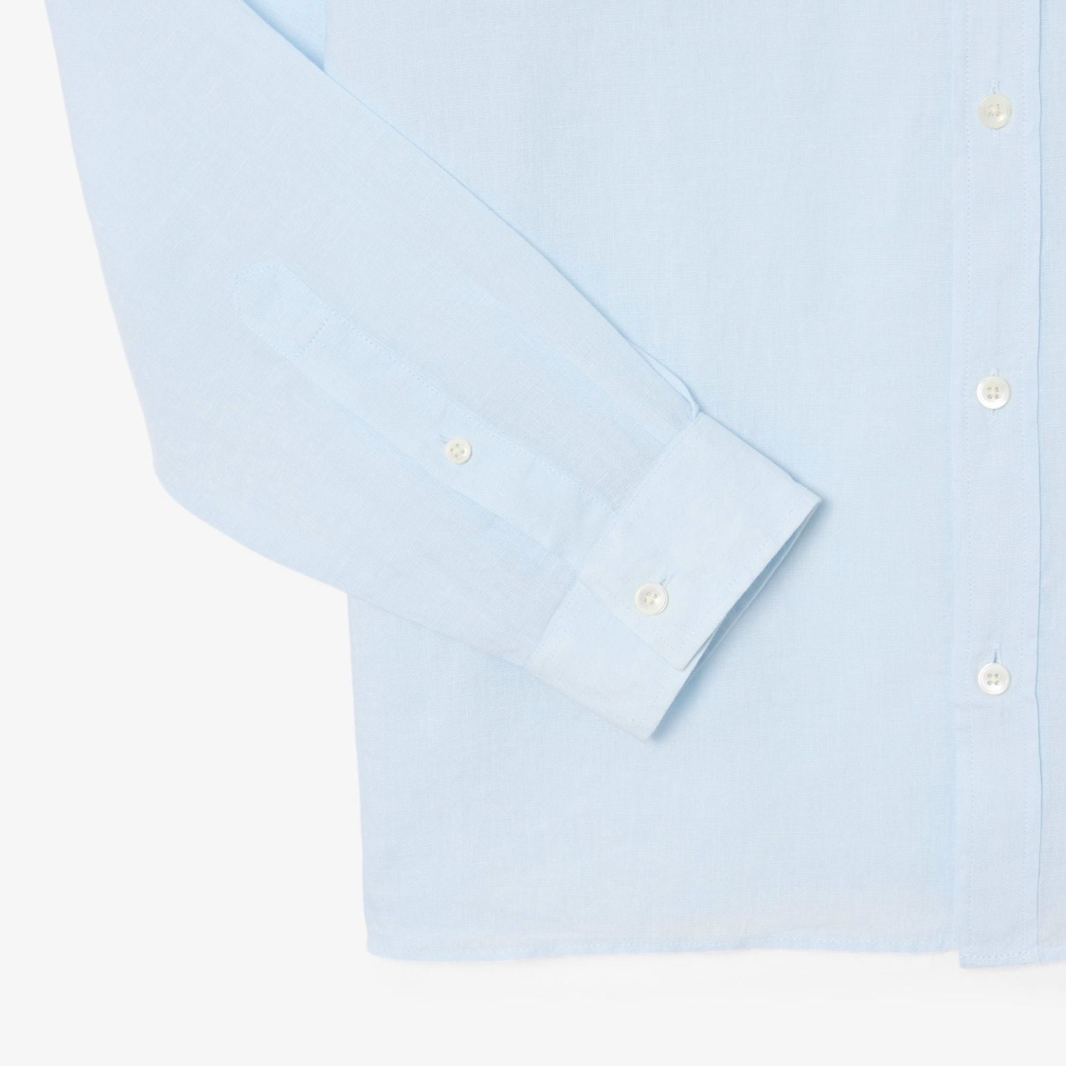 Lacoste Overhemd Licht Blauw