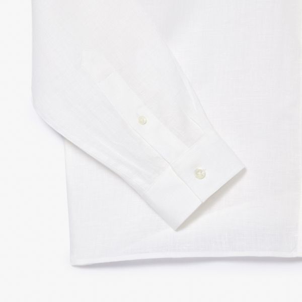 Lacoste Overhemd Wit