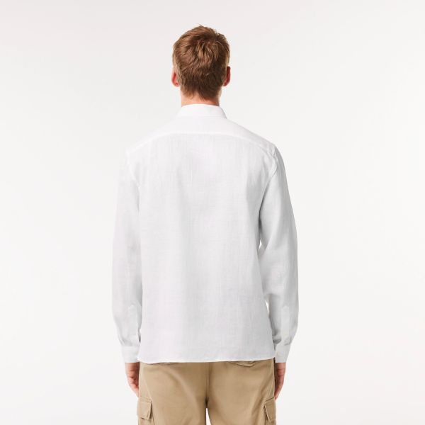 Lacoste Overhemd Wit