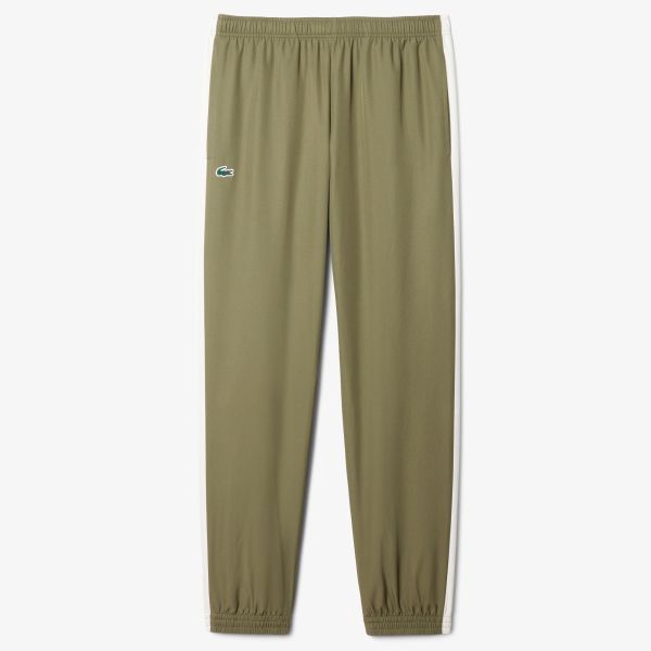 Lacoste Printed Trainingspak Donker Groen/Off White