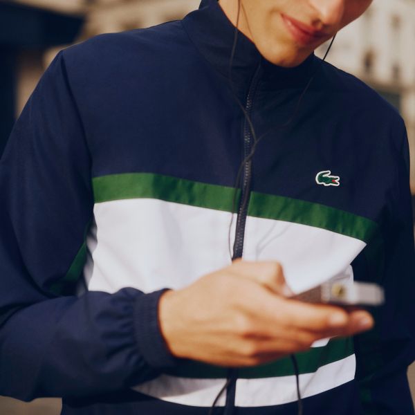 Lacoste Printed Trainingspak Navy