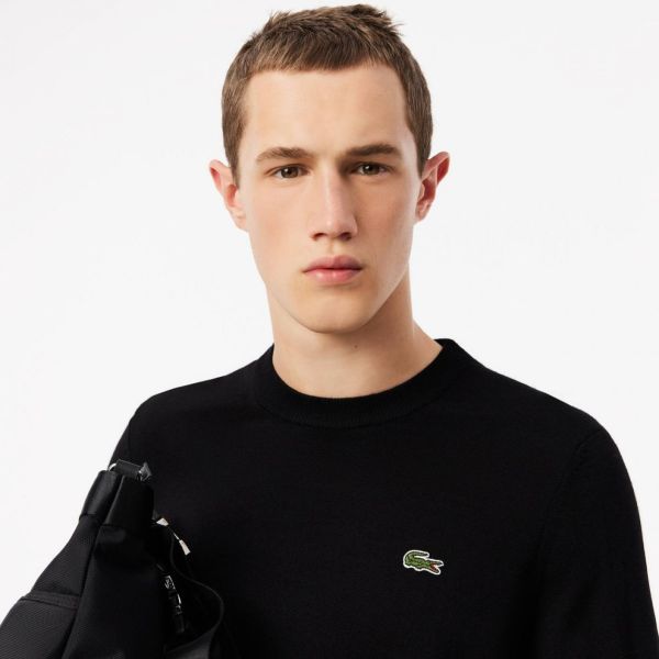 Lacoste Pullover Sweater Zwart