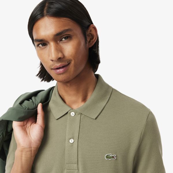 Lacoste Slim Fit Polo Donker Groen