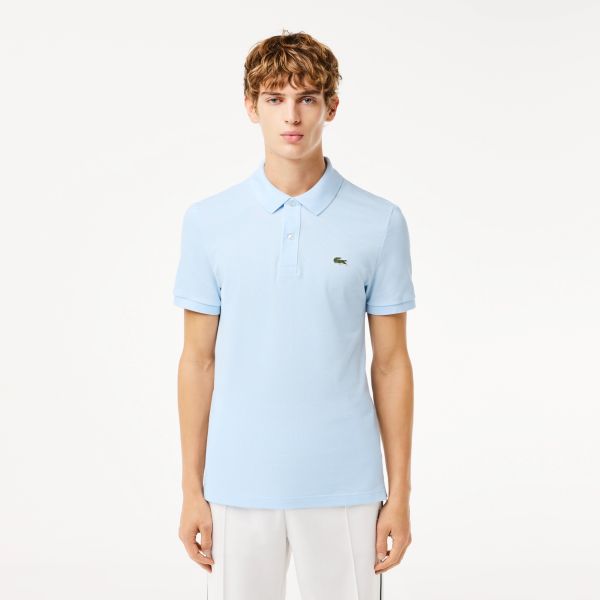 Lacoste Slim Fit Polo Licht Blauw