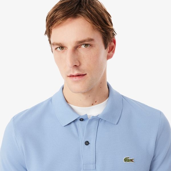Lacoste Slim Fit Polo Licht Blauw