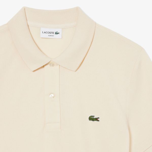 Lacoste Slim Fit Polo Off White