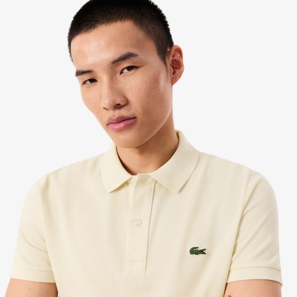 Lacoste Slim Fit Polo Off White
