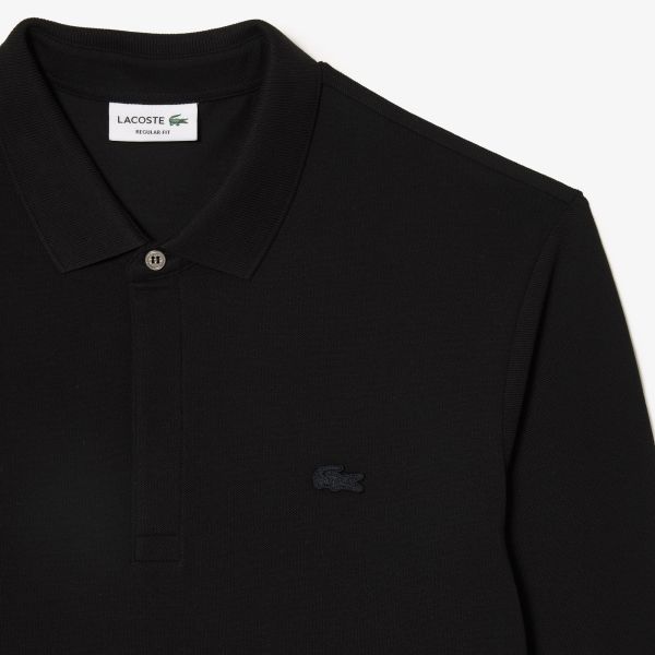Lacoste Smart Paris Longsleeve Polo Zwart