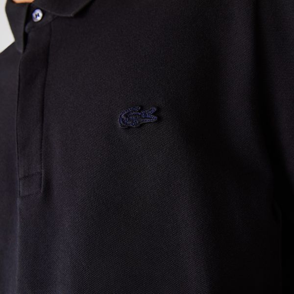Lacoste Smart Paris Longsleeve Polo Zwart