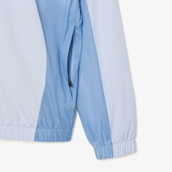 Lacoste Water-Repellent Trainingspak Licht Blauw