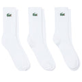 Lacoste 3-Pack Sports Sokken Wit