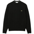Lacoste Cable Knit Sweater Donker Groen