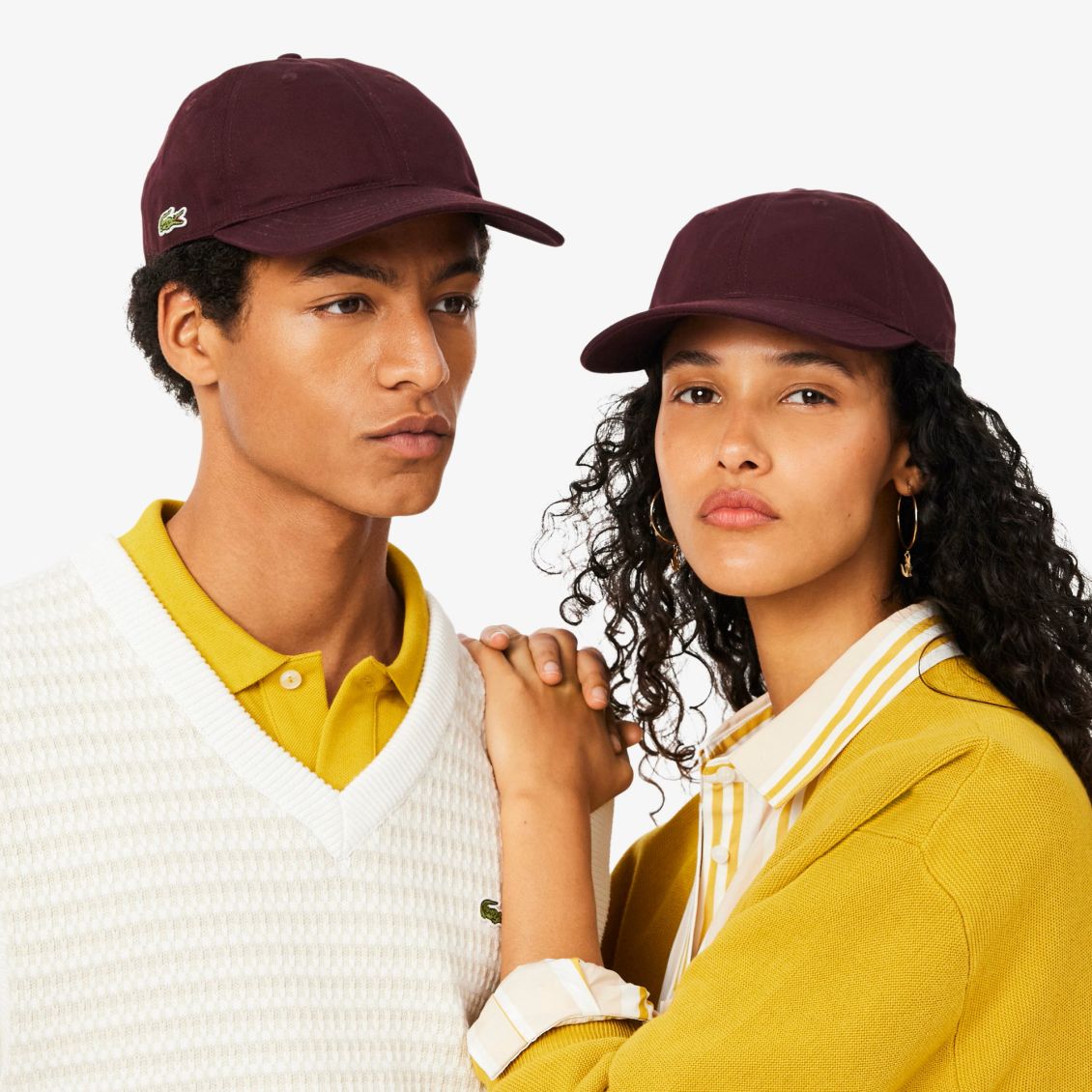 Lacoste Cap Bordeaux
