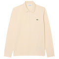 Lacoste Classic Fit Longsleeve Polo Beige