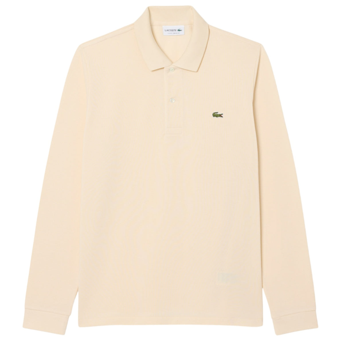 Lacoste Classic Fit Longsleeve Polo Beige