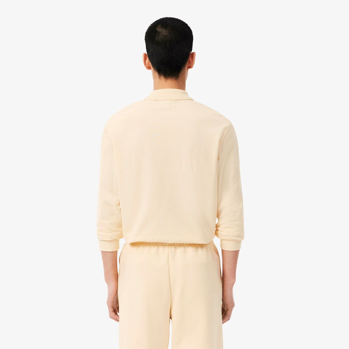 Lacoste Classic Fit Longsleeve Polo Beige