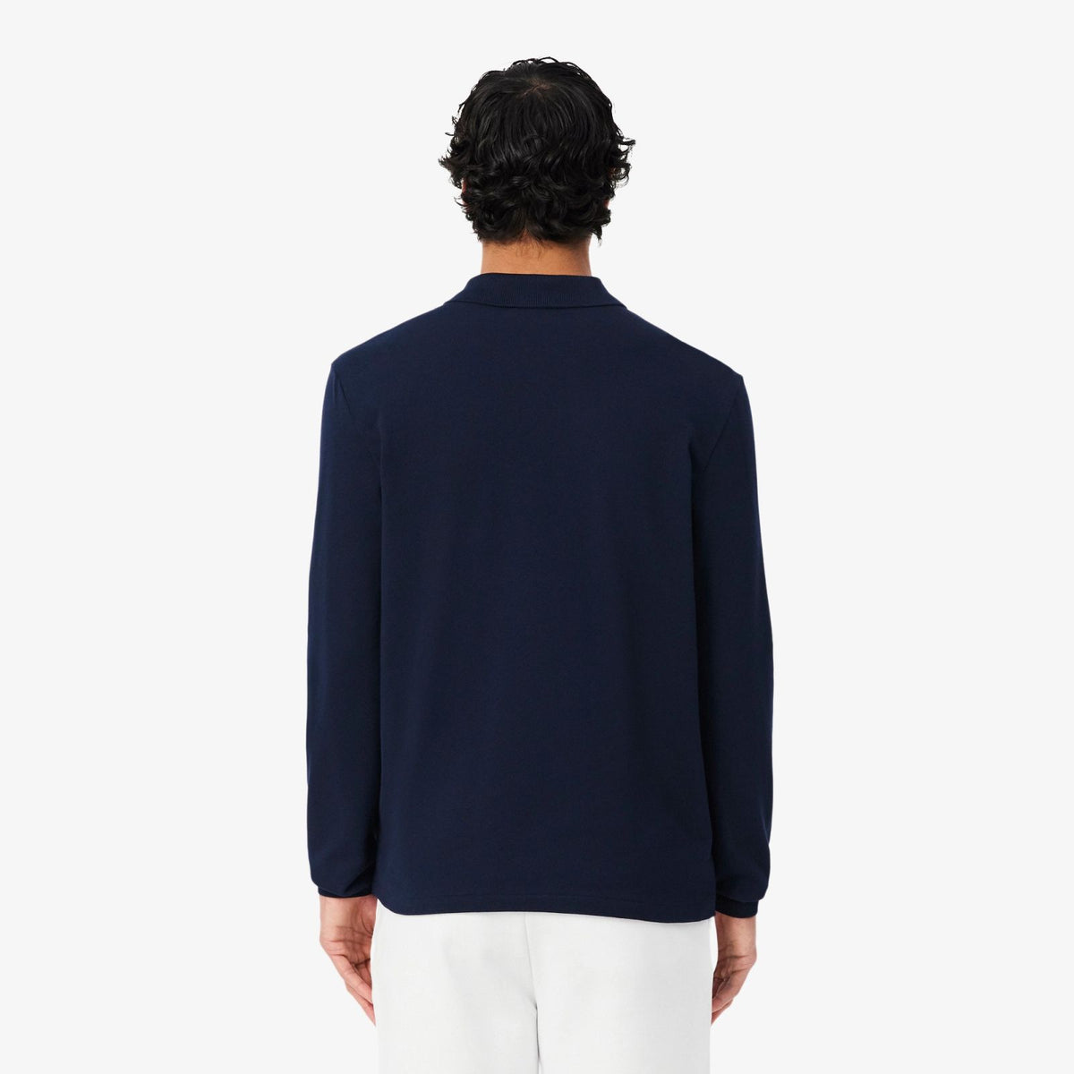 Lacoste Classic Fit Longsleeve Polo Navy